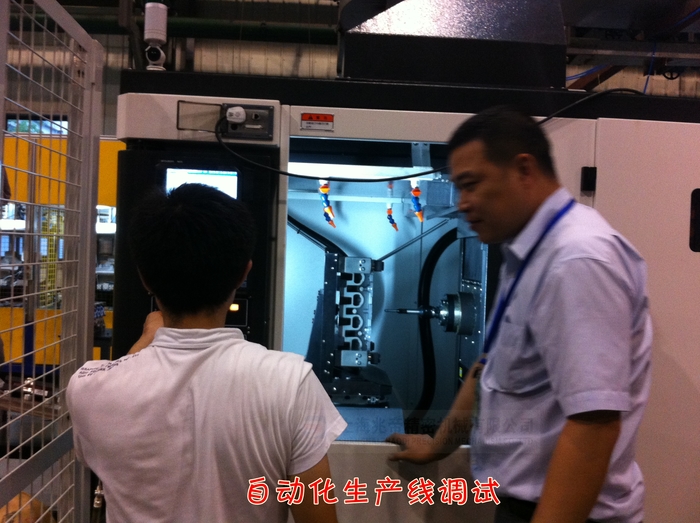 大眾EA211自動線調(diào)試現(xiàn)場